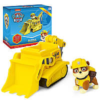 Paw Patrol Rubble Spin Master 20114323 Щенячий патруль Крепыш и Бульдозер