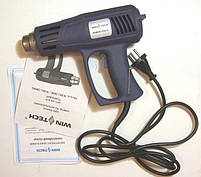 Фен Wintech WHG-2000 (потужність 2.0 кВт, 2 режими, 4 насадки), фото 4