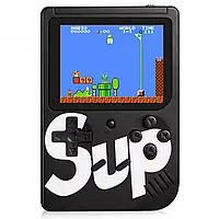 Портативная игровая приставка 400 игр SUP Game Box, цвет Рандом / Детская ретро консоль 8 бит / Денди