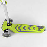 Триколісний складаний самокат Best Scooter 46987 салатовий, фото 4