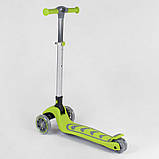 Триколісний складаний самокат Best Scooter 46987 салатовий, фото 5