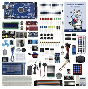 ВЕЛИКИЙ НАБІР ARDUINO MEGA 2560 В КЕЙСІ, 39 ЕЛЕМЕНТІВ