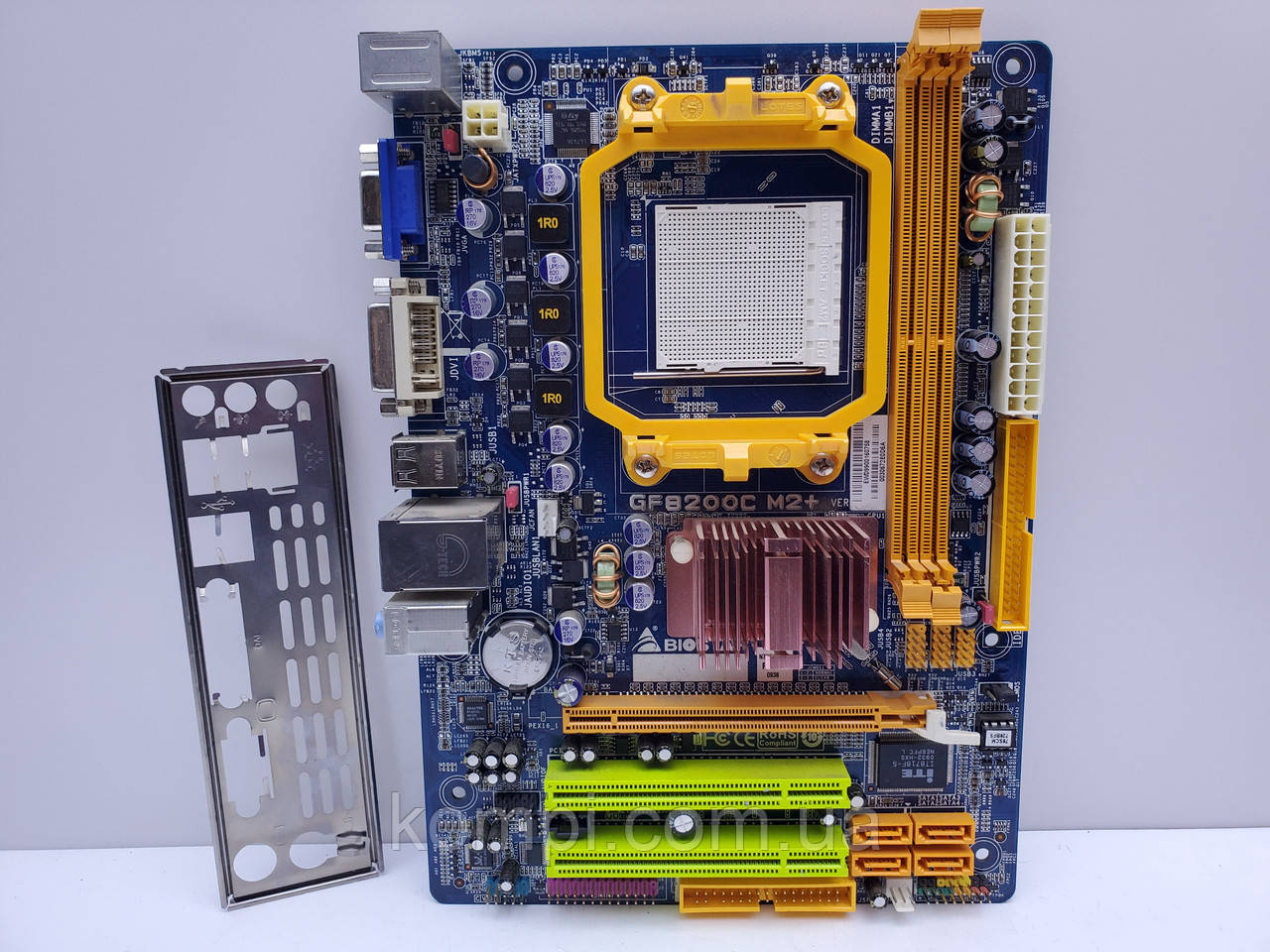 Материнська плата sAM2+ Biostar GF8200C M2+ (Socket AM2+,DDR2,б/у)