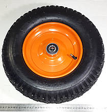Колесо в зборі шина скат шина + диск візок візок тачка причіп 4.80/4.00 R8 під вісь 20мм