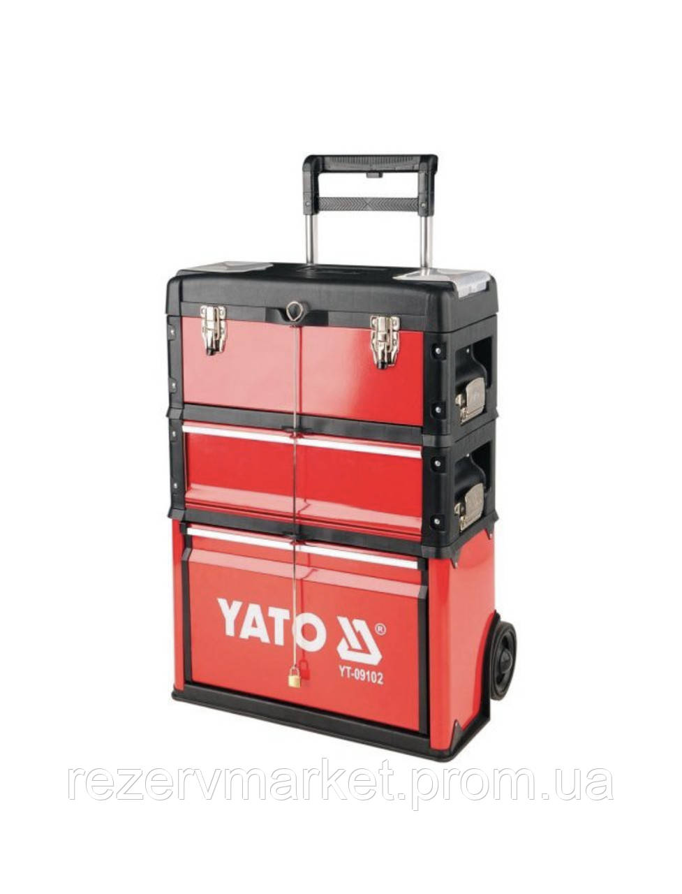 Ящик-візок, для СТО, валіза, Yato YT-09102 3 шт для інструментів