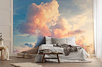 Фотообои для спальни 368x254 см Природа Небо Облака на закате солнце (14570P8)+клей