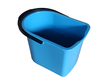 Відро для швабри 14 л  прямокутне пластикове