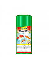 TetraPond MediFin 250 ml препарат для борьбы с болезнями прудовых рыб, карпов Кои, комет