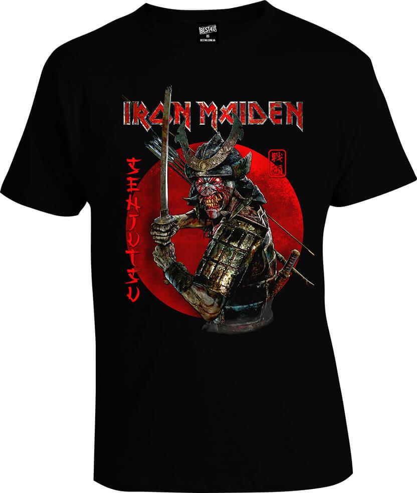 Футболка Iron Maiden Senjutsu Black S, фото 1