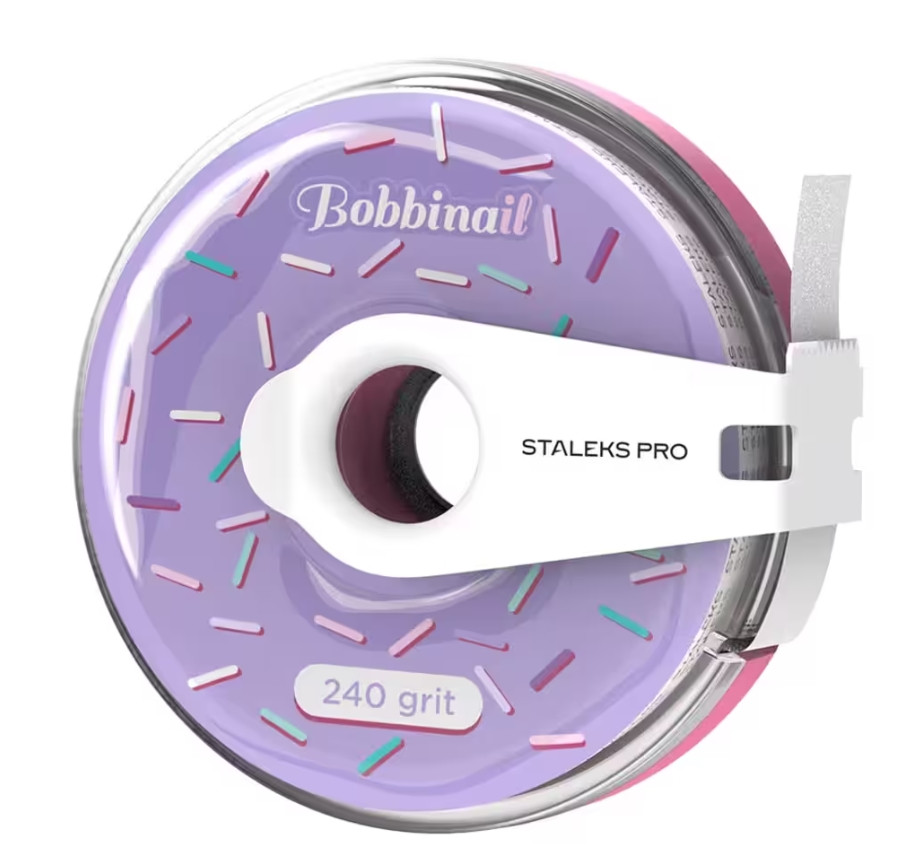 Змінний файл-стрічка білий у котушці 240 гритів STALEKS PRO EXPERT AT-240w, фото 1