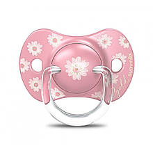 Пустушка фізіологічна, +18 місяців, "Gold Edition"/рожева