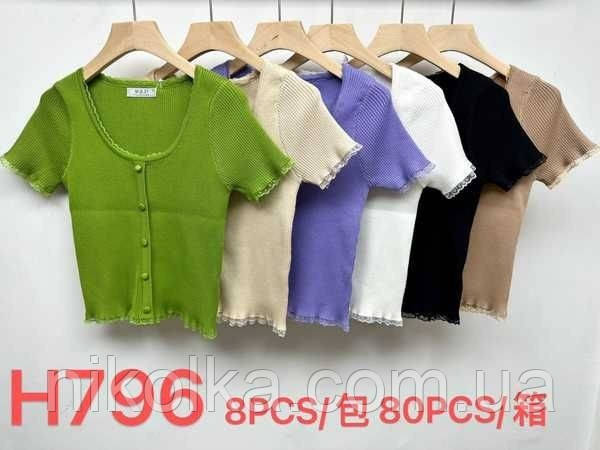 Жіночі футболки оптом, S-XL рр., арт. Si-H796