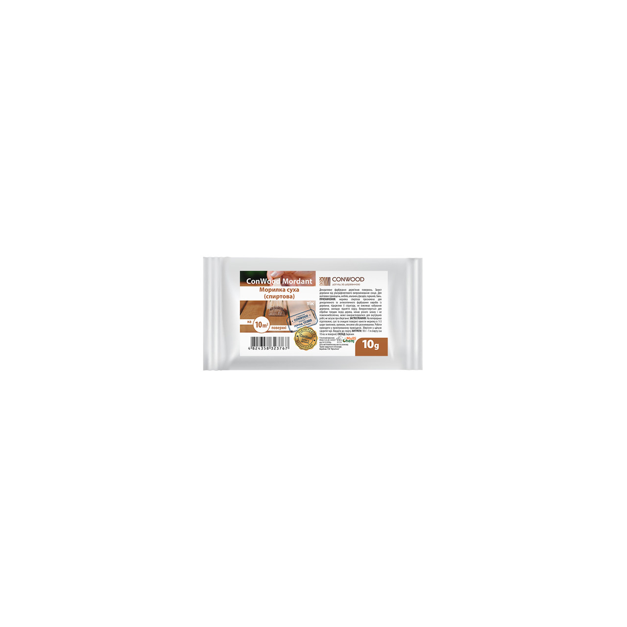 Морилка суха спиртова ConWood Mordant Тік, 50 мл