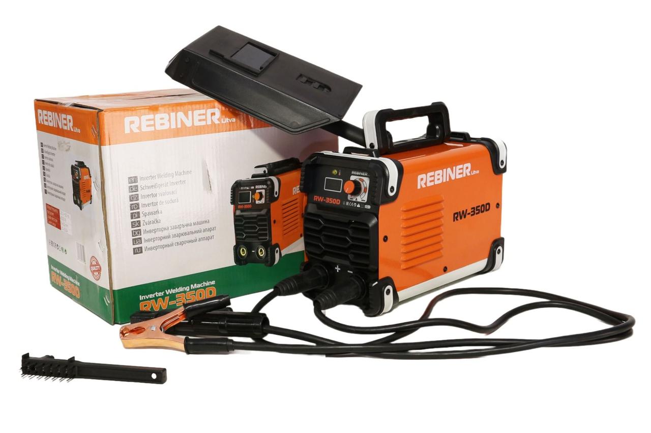 Інверторний зварювальний апарат Rebiner RW-350D, фото 1