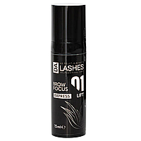 Dalashes Brow focus Express STEP 1 (LIFT) Розчин для ламінування брів (15 ml)