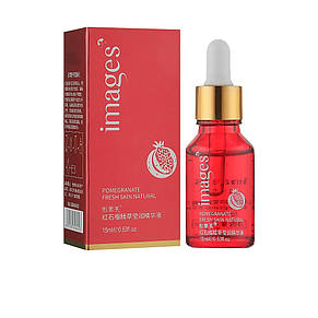 Опт Зволожуюча сироватка для обличчя Images Pomegranate Fresh Skin Natural Essence, 15 мл, фото 1