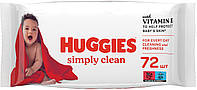 Huggies Влажные салфетки Simply Clean 72 шт