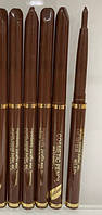 Механический карандаш для глаз Cosmetic pencil в коричневом корпусе, waterproof, коричневый 4г