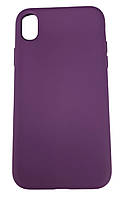 Силиконовый чехол Original Silicone Case iPhone XR Violet