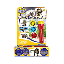 Ліхтарик-проєктор BRAINSTORM — СВІТ ДИНОЗАВРОВРОВ (3 диски, 24 картинки)