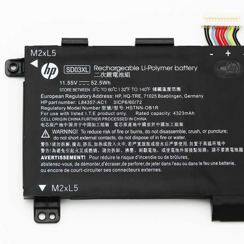 Оригінальна батарея для ноутбука HP EliteBook 730 G5, 735 G5 (SS03XL 11.55 V 50Wh 4330mAh) - Акумулятор, АКБ