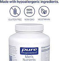 Pure Encapsulations Men's Nutrients / Мультивітаміни для чоловіків віком від 40 років 180 капс BX915, фото 3