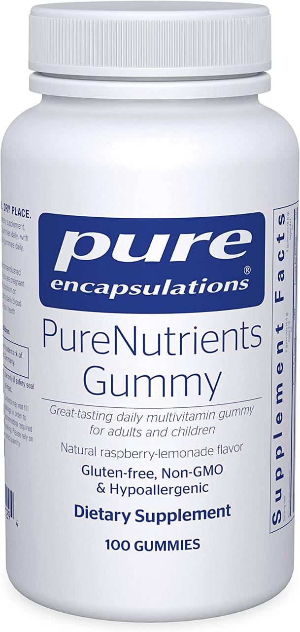 Pure Encapsulations PureNutrients Gummy / Жувальні мультивітаміни для дітей 100 шт. BX918