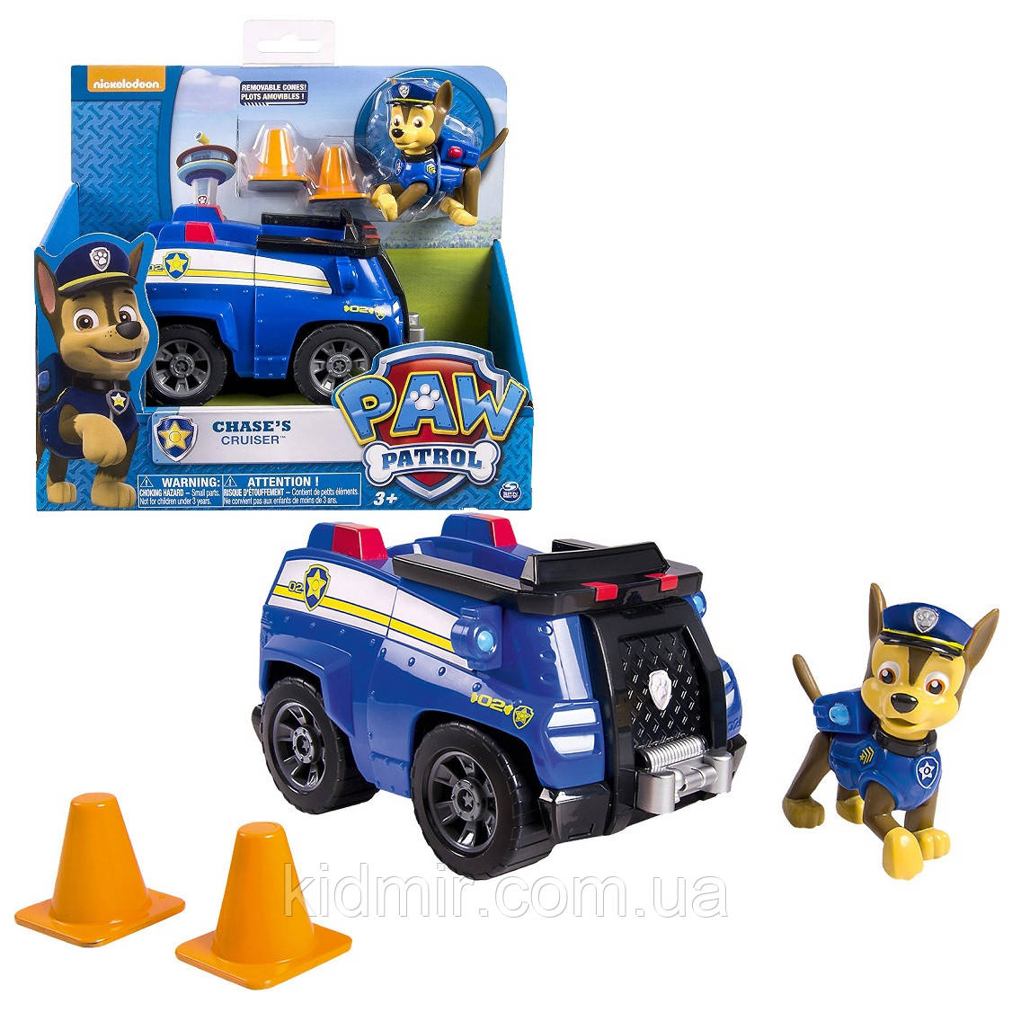 Paw Patrol Chase Spin Master 20063723 Щенячий патруль Гончик Чейз і Поліцейська машина