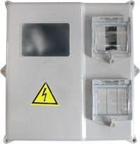 Бокс  1-3 фазний пластиковий герметичний УНІВЕРСАЛЬНИЙ(2шт.), фото 1