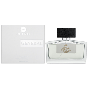 Парфумована вода для чоловіків "GENERAL" Mira Max, 100 мл (аромат схожий на Lacoste Eau De L.12.12 Blanc)