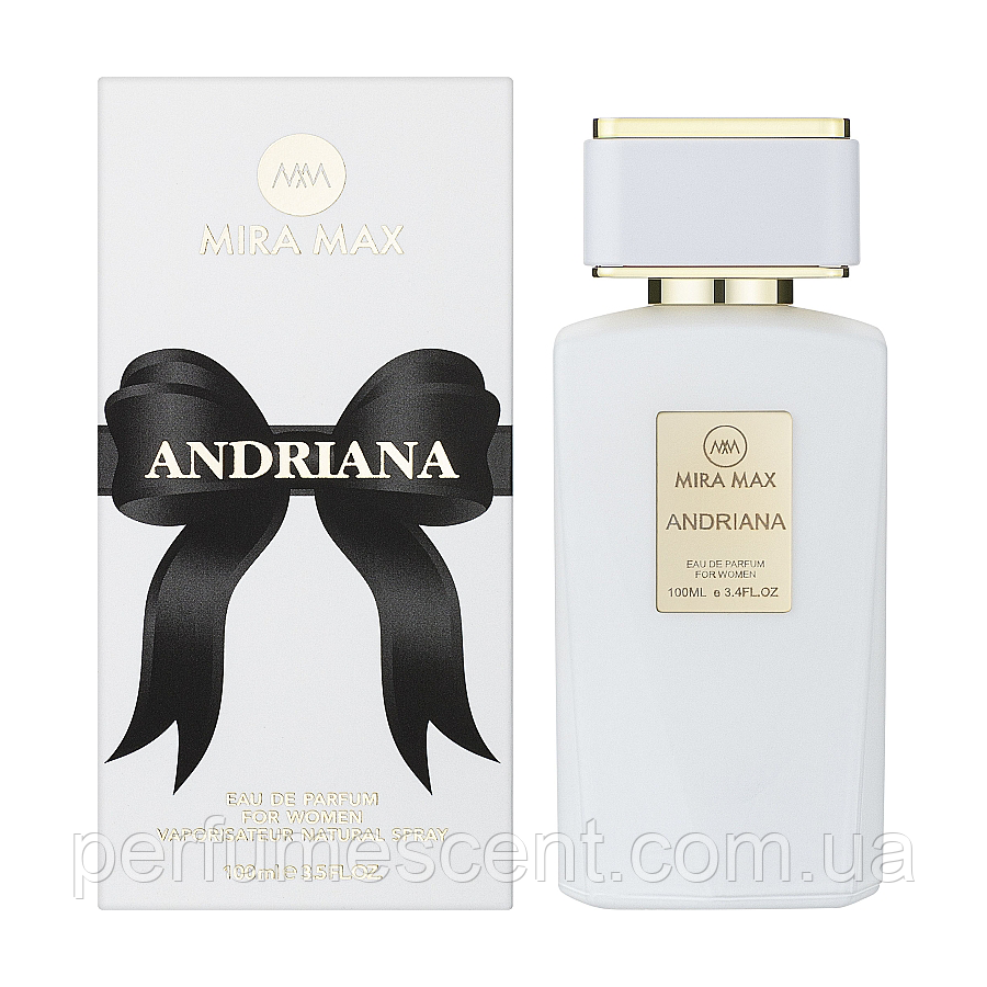 Парфумована вода для жінок "ANDRIANA" Mira Max, 100 мл (похож на Tiziana Terenzi Luna Collection Andromeda