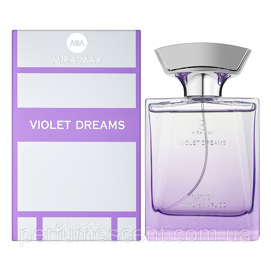 Парфумована вода для жінок "VIOLET DREAMS" Mira Max, 100 мл (аромат схожий на Lanvin Eclat D`Arpege)