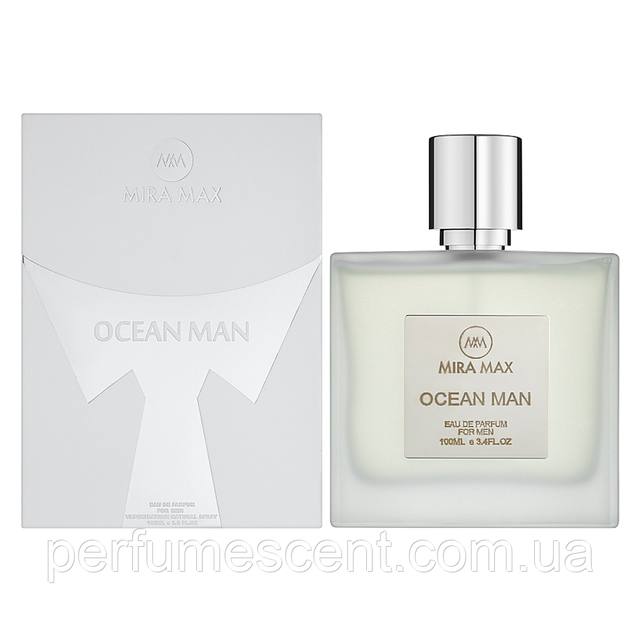 Парфумована вода для чоловіків "OCEAN MAN" Mira Max, 100 мл (похоже на Giorgio Armani Acqua di Gio Pour Homme)