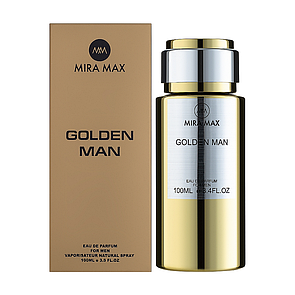 Парфумована вода для чоловіків "GOLDEN MAN" Mira Max, 100 мл (аромат схожий на Paco Rabanne 1 Million)