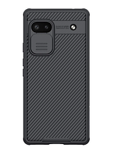 Протиударний CamShield Pro Case Nillkin для Google Pixel 6A чорний, фото 4