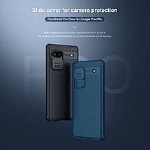 Протиударний CamShield Pro Case Nillkin для Google Pixel 7 синій, фото 6