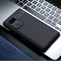 Протиударний CamShield Pro Case Nillkin для Google Pixel 6A чорний, фото 5