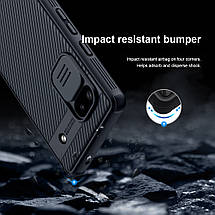 Протиударний CamShield Pro Case Nillkin для Google Pixel 6A чорний, фото 6