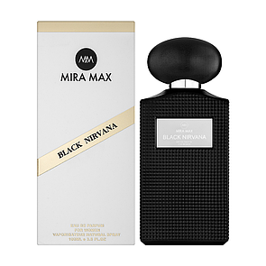 Парфумована вода для жінок "BLACK NIRVANA" Mira Max, 100 мл (аромат схожий на Carolina Herrera Good Girl)