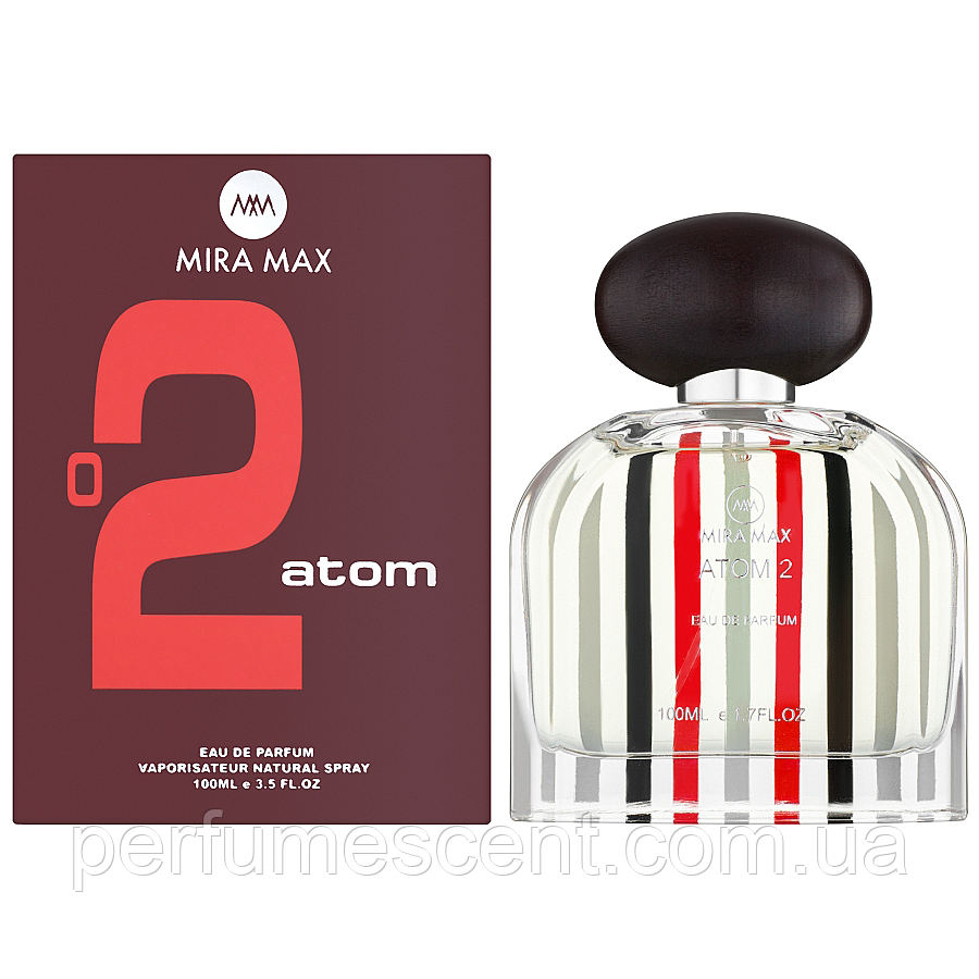 Парфумована вода унісекс "ATOM 2" Mira Max, 100 мл (аромат схожий на Escentric Molecules Escentric 02)
