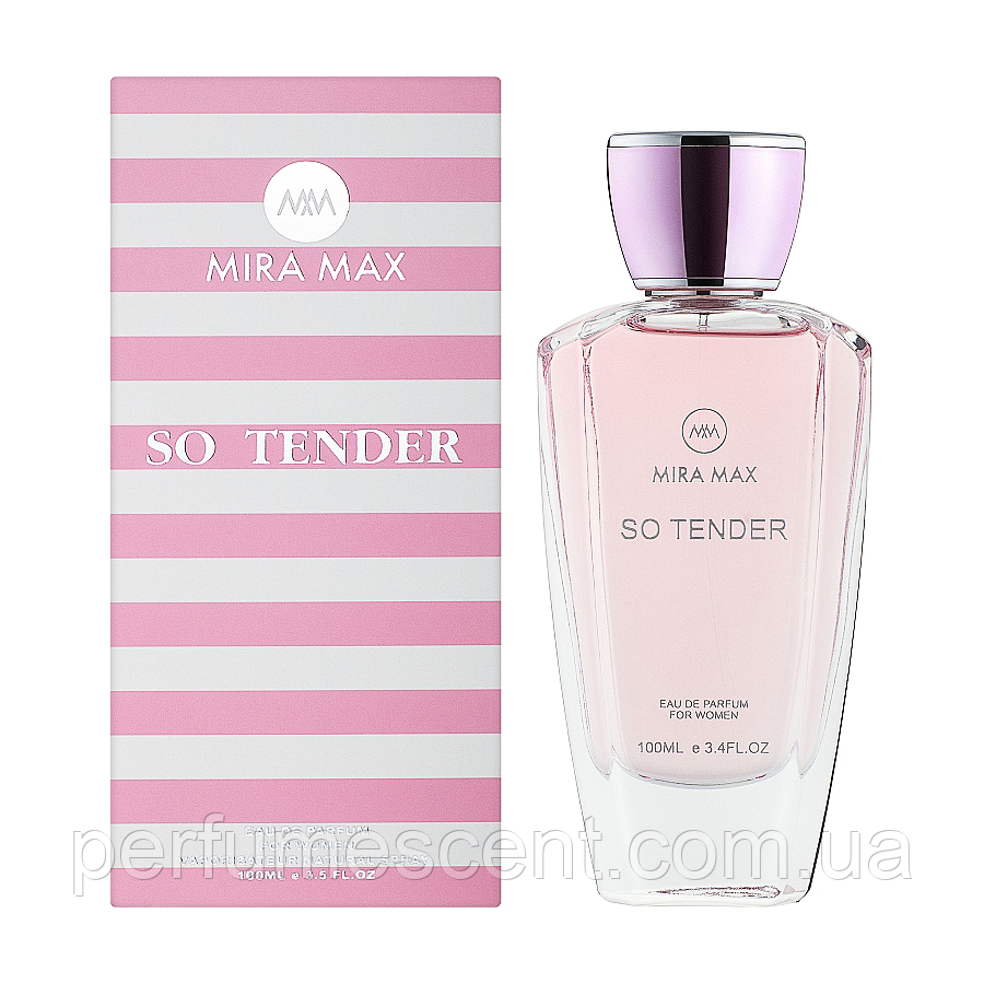 Парфумована вода для жінок "SO TENDER" Mira Max, 100 мл (аромат схожий на Chance Eau Tendre)