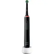 Зубна щітка Braun Oral-B PRO3 3900 Black+White Cross Action, фото 4