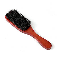 Щітка для фейдингу Hots Professional Wooden Brown Fade Brush Big, 23 см (HP22001-BN)