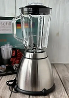 Блендер Henschll HS-8890 (насадка кофемолка 5 режимов стеклянная колба 1.5л, металл колба 1л)