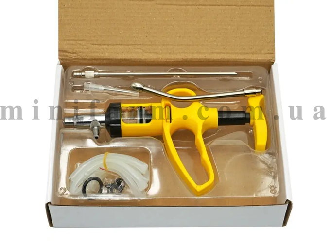 Купить Регулируемый пластиковый ветеринарный пистолет для лекарств ...