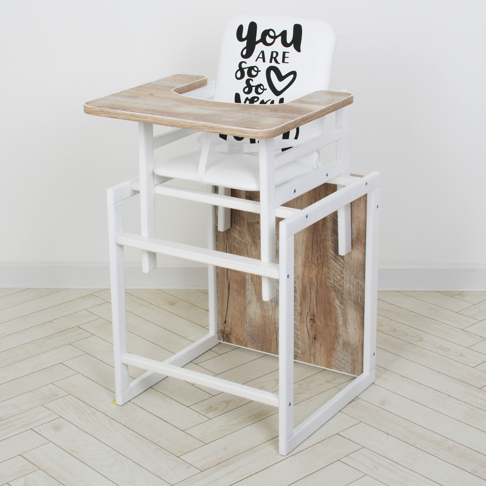 Стільчик-трансформер для годування Ommi Nature Дуб Клондайк, фото 1