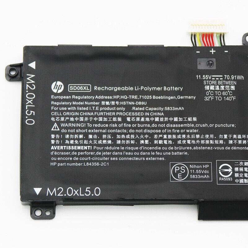 Оригінальна батарея для ноутбука HP EliteBook 730 G5, 735 G5 (SS03XL 11.55 V 50Wh 4330mAh) - Акумулятор, АКБ