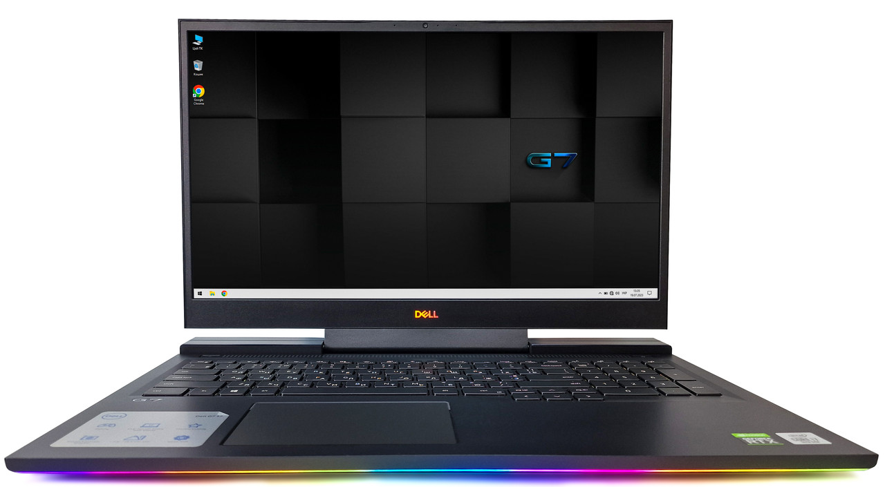 Ноутбук Dell G7 17 7700: Core i7-10750H / RAM 16 ГБ / GeForce RTX 2070 / SSD 512 + 1024 ГБ / 17.3" WVA, 300 Гц