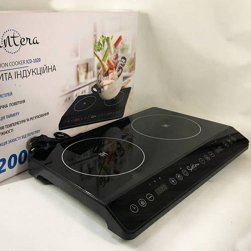 Электроплита 2 комфорки Suntera ICD-1020, Настольная электроплита ...