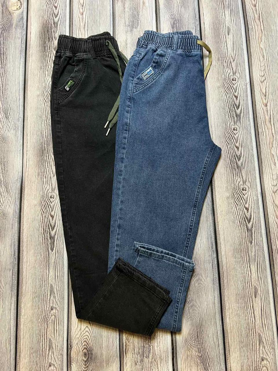 Джинси жіночі МОМ на резинці (розміри 50-52), фото 1